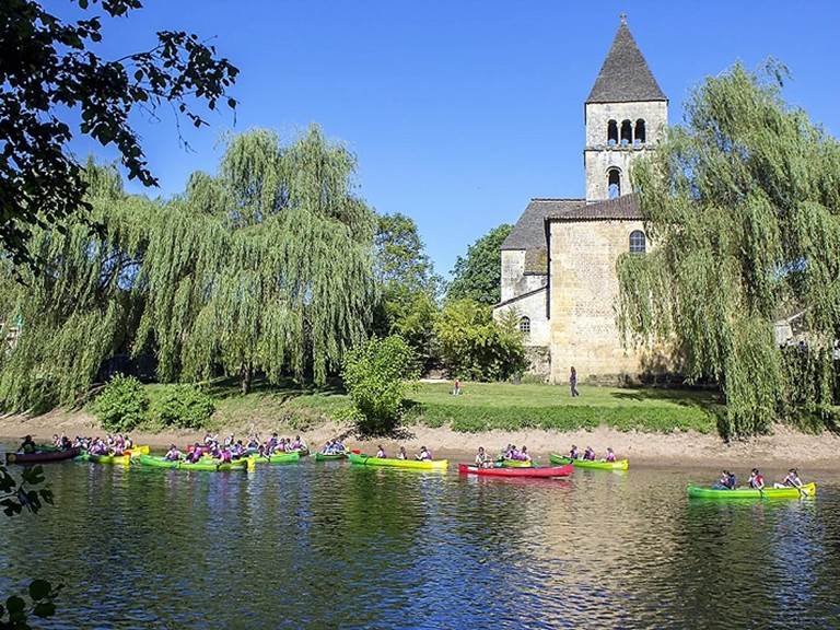 Canoë sur la Vézère